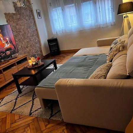 Appartamento Amplio Piso A 400M De La Playa Gijón Esterno foto