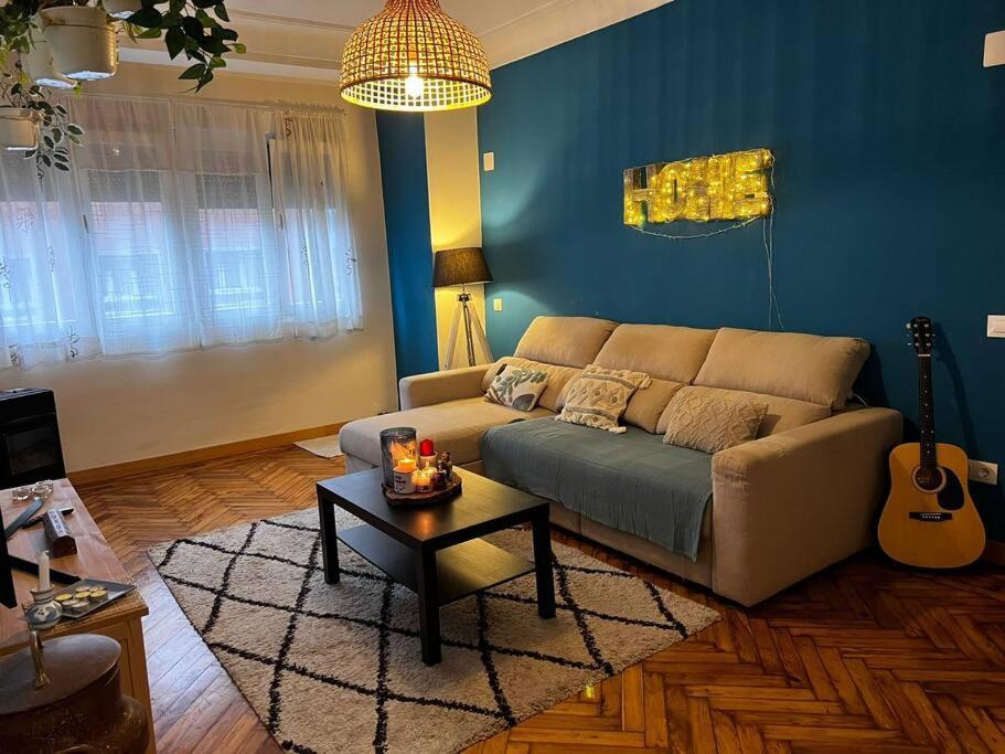 Appartamento Amplio Piso A 400M De La Playa Gijón Esterno foto